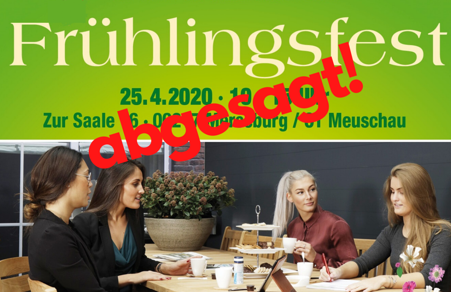 Frühlingsfestabsage