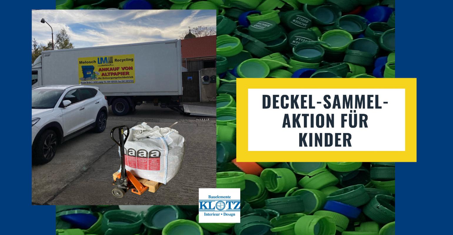 Deckel-Sammel-Aktion für Kinder