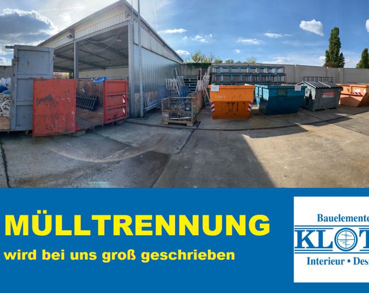 Nachhaltigkeit, Mülltrennung