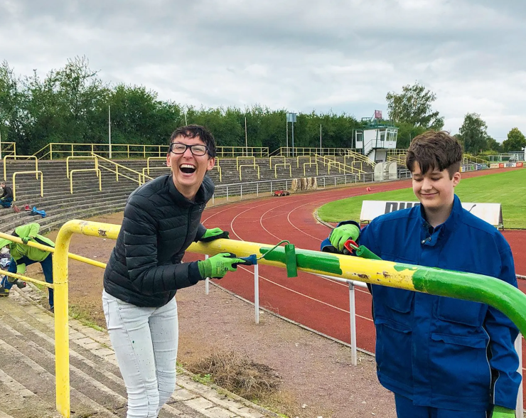 sozialer Projekttag Stadtstadion MZ Artikel